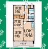 名鉄常滑線・空港線/柴田駅 徒歩5分 3階 築34年 3LDKの間取り