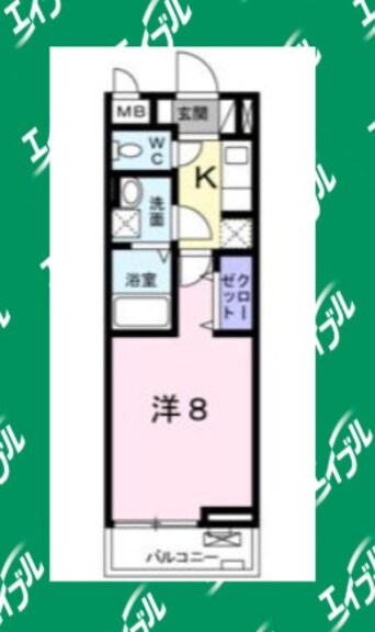 間取図 パセオ　ヴェルデ