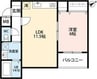 名古屋市営地下鉄東山線/高畑駅 徒歩8分 2階 1年未満 1LDKの間取り