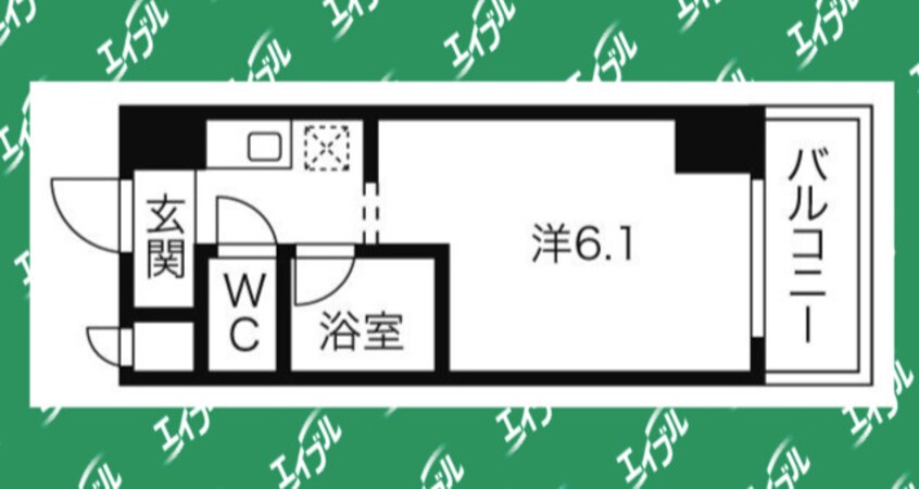 間取図 中央本線<中央西線>/鶴舞駅 徒歩7分 3階 築31年