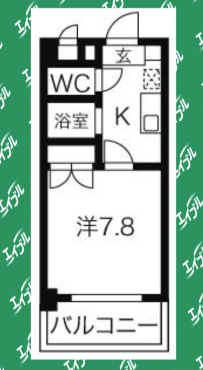 間取図 シャンポール大須