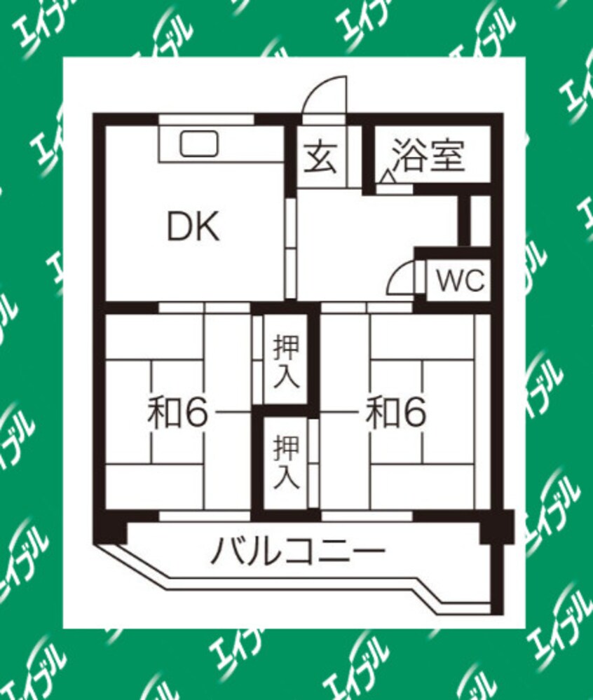 間取図 キリン堂ビル
