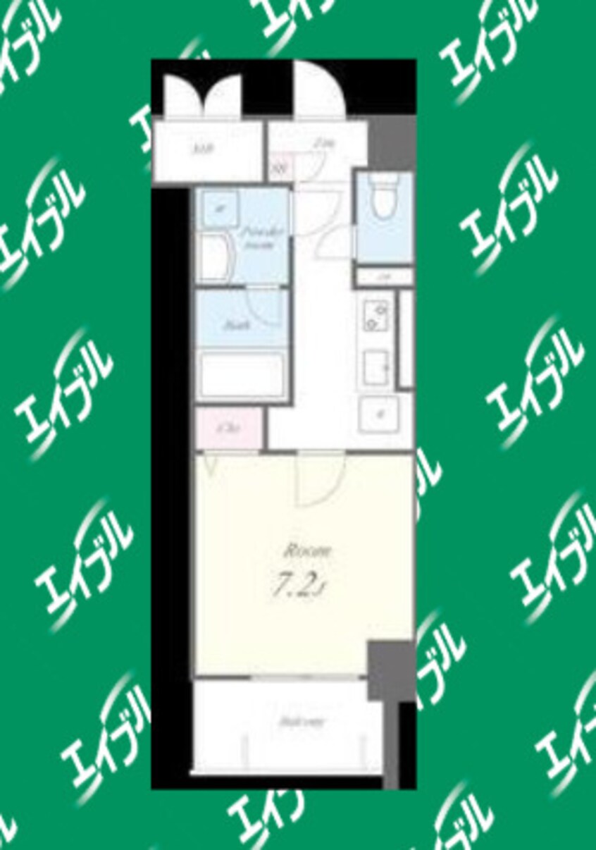 間取図 メイプル岩塚本通