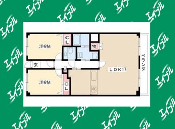 間取図 ビラ三秀山中