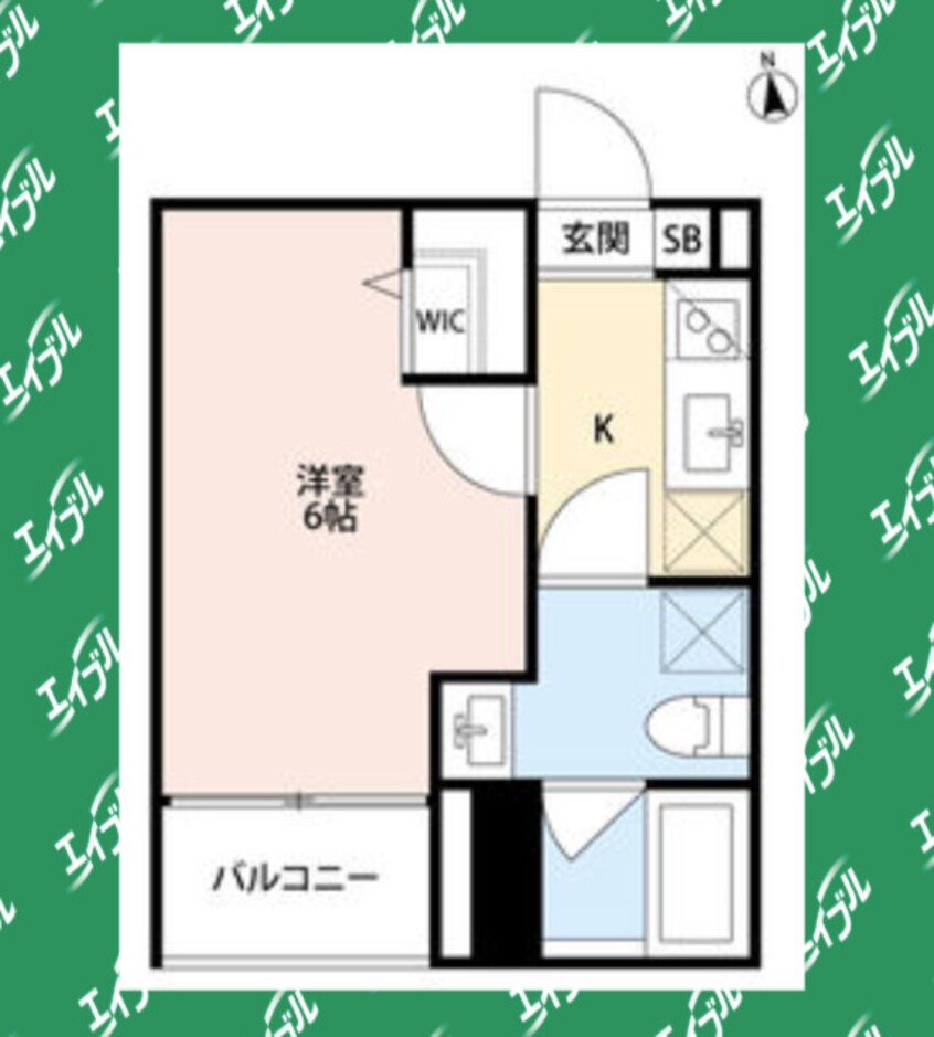間取図 阪神本線/杭瀬駅 徒歩5分 2階 築8年
