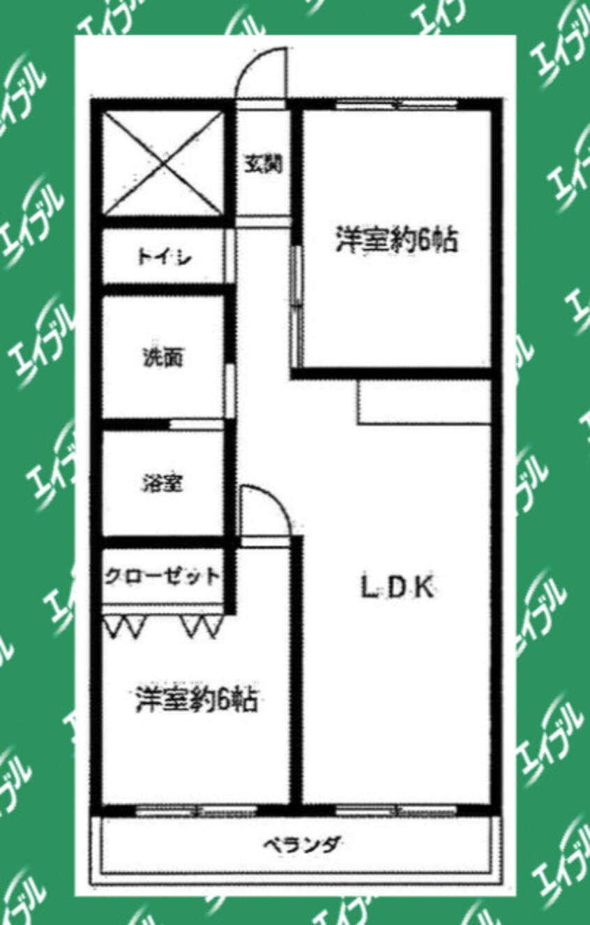 間取図 第3フクマルビル