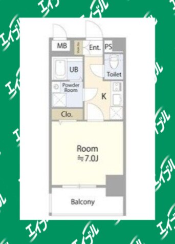 間取図 エスリード名古屋STATION WEST