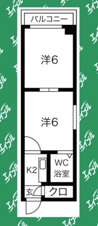 間取図 プリンセス栄