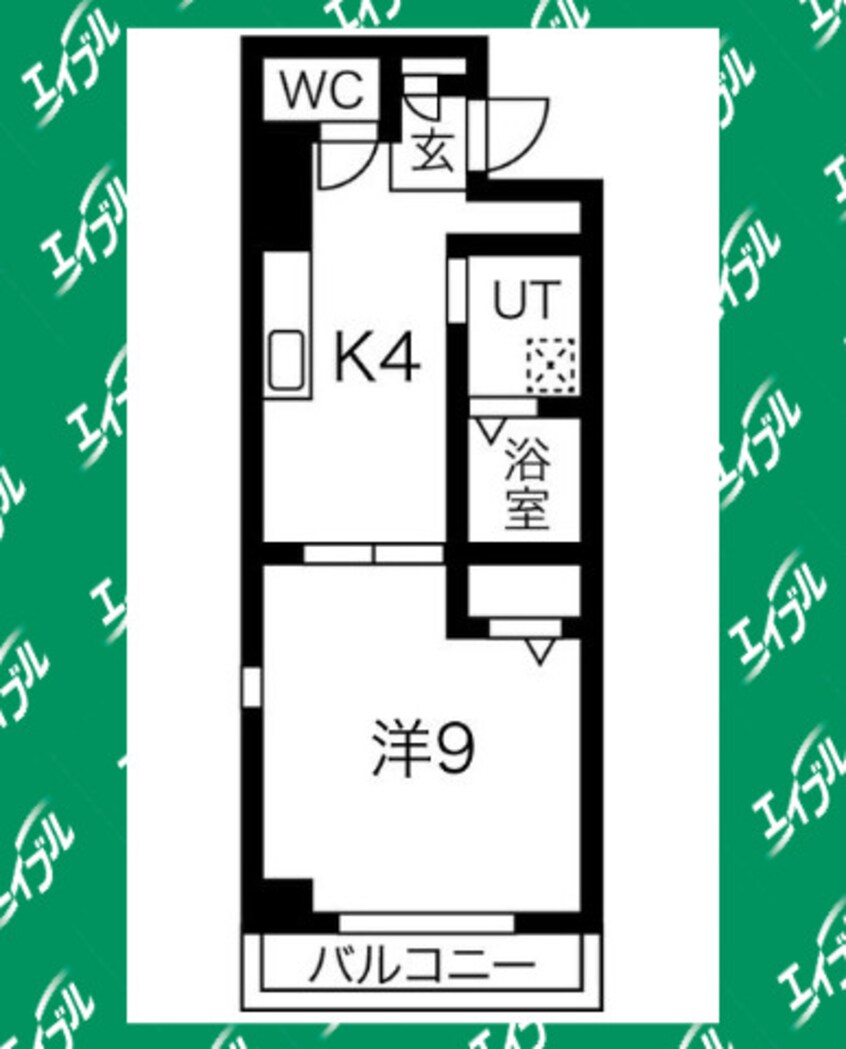 間取図 グランダ　リュール