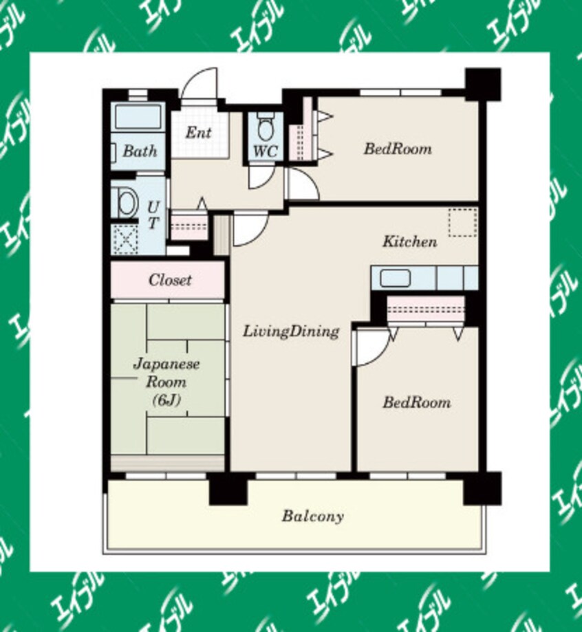 間取図 セントラル滝ノ水