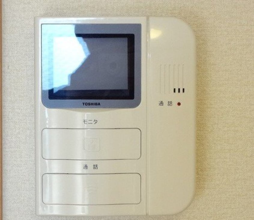 モニター付きインターフォン レオパレスマリンブルー