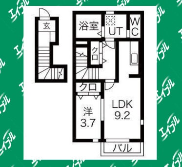 間取り図 ダイヤモンドヒルズ半田上池