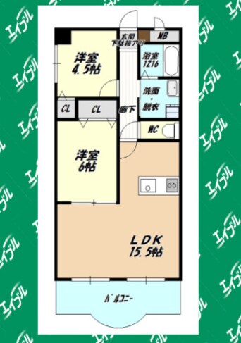 間取図 伊藤ハイツ