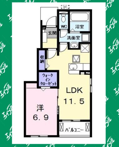 間取り図 ヒカルサ名古屋港区大西Ⅱ