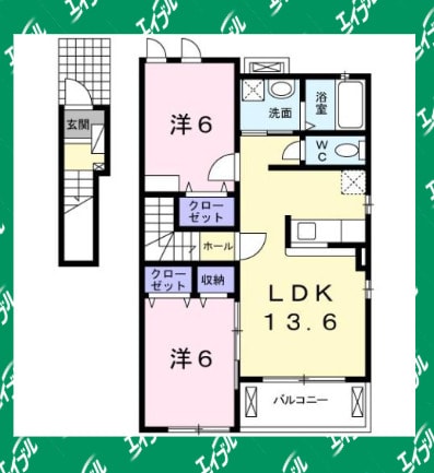 間取り図 アカンサス