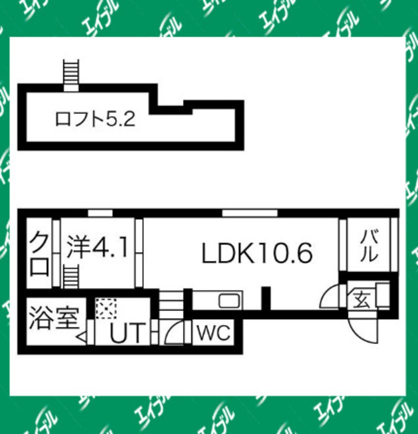 間取図 プライズ南十番