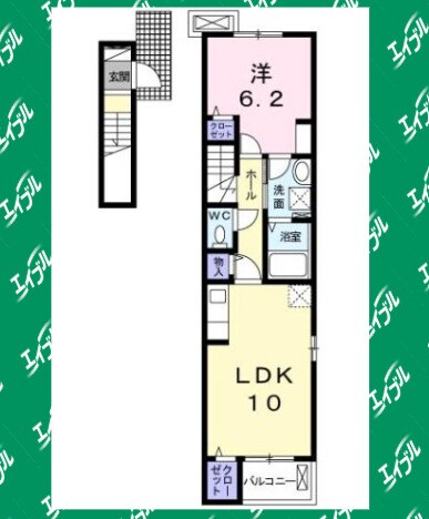 間取り図 アッカ・フォルテ