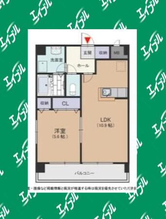 間取図 デュオ・ルミエール