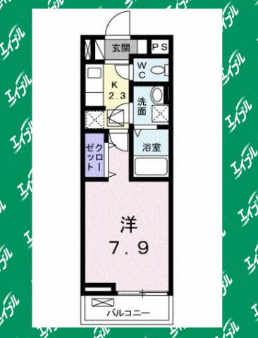 間取り図 シャイン　コート　カミサワ