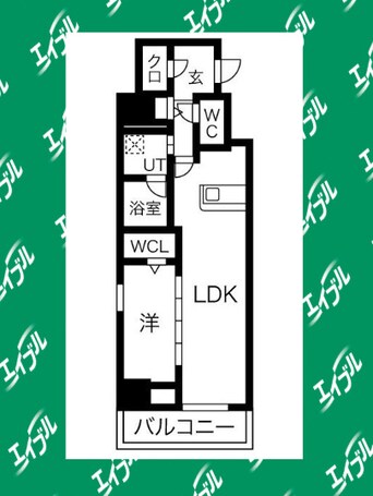 間取図 ロイジェント日吉Ⅱ