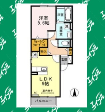 間取図 ヴィラ小曲輪