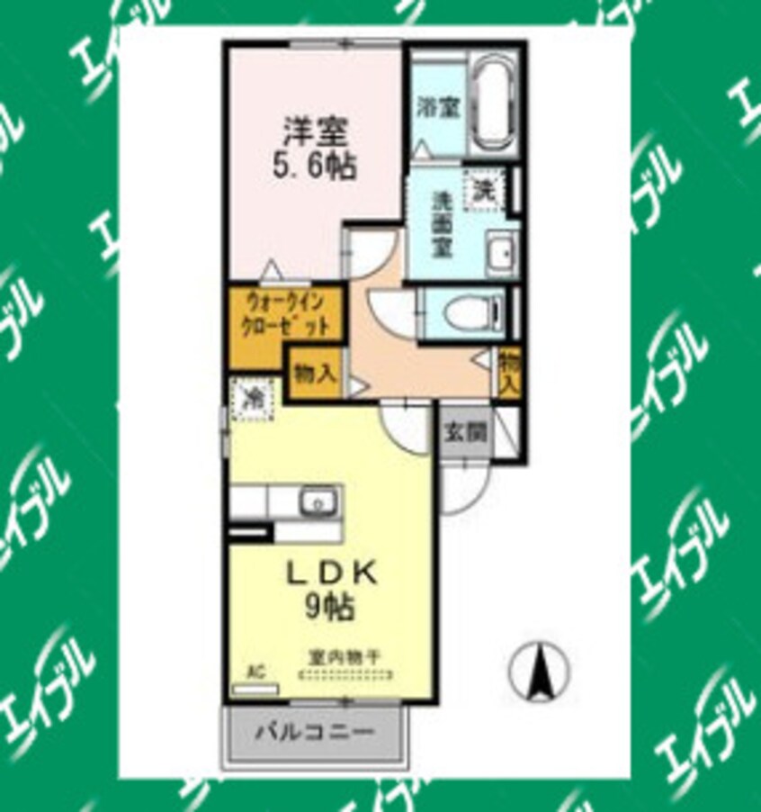 間取図 ヴィラ小曲輪