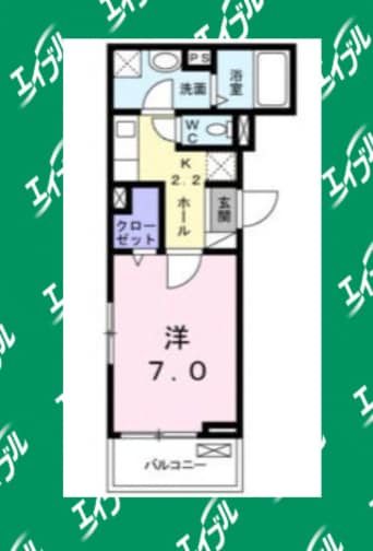 間取図 サニーフラット