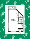 ラフォーレ矢田No.2 1Rの間取り