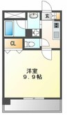 名古屋市営地下鉄鶴舞線/浄心駅 徒歩17分 2階 築17年 1Kの間取り