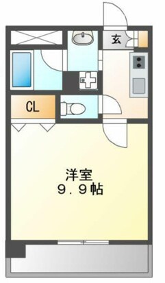 間取り図 名古屋市営地下鉄鶴舞線/浄心駅 徒歩17分 2階 築17年