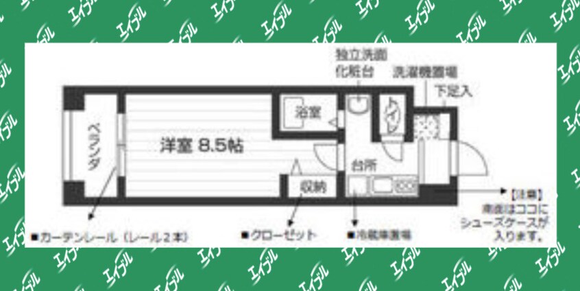 間取図 ウイステリア神宮西