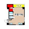 名古屋市営地下鉄名港線/六番町駅 徒歩6分 7階 築27年 1Rの間取り