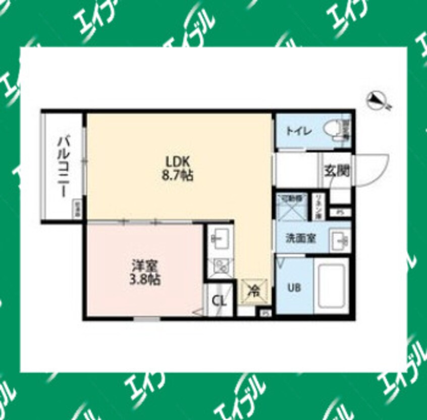 間取図 リーヴァ望が丘