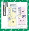 名鉄名古屋本線/一ツ木駅 徒歩12分 2階 築22年 2LDKの間取り
