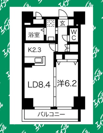 間取図 プランドールナカムラ