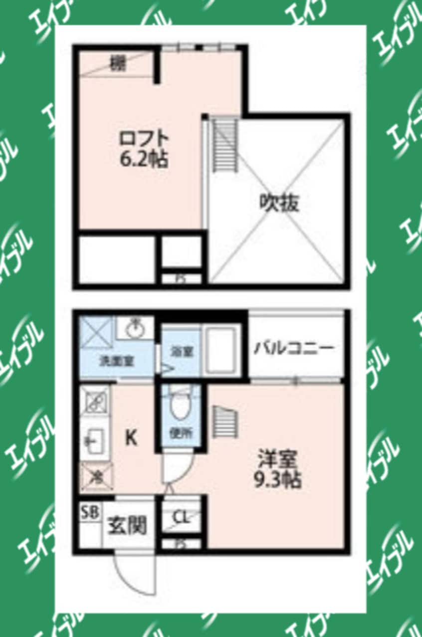 間取図 名古屋市営地下鉄名城線/堀田駅 徒歩4分 1階 築14年
