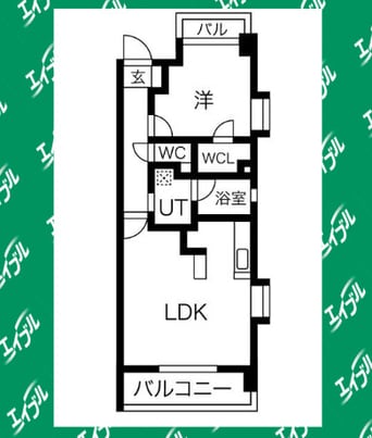 間取図 サプリーム大田川