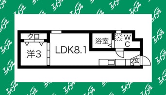間取図 CELENEST名駅西