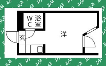 間取図 プレスイン六番町