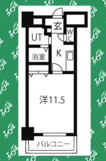 間取図 TQレジデンス名古屋錦