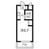 名古屋市営地下鉄名城線/熱田神宮伝馬町駅 徒歩5分 4階 築35年 1Rの間取り