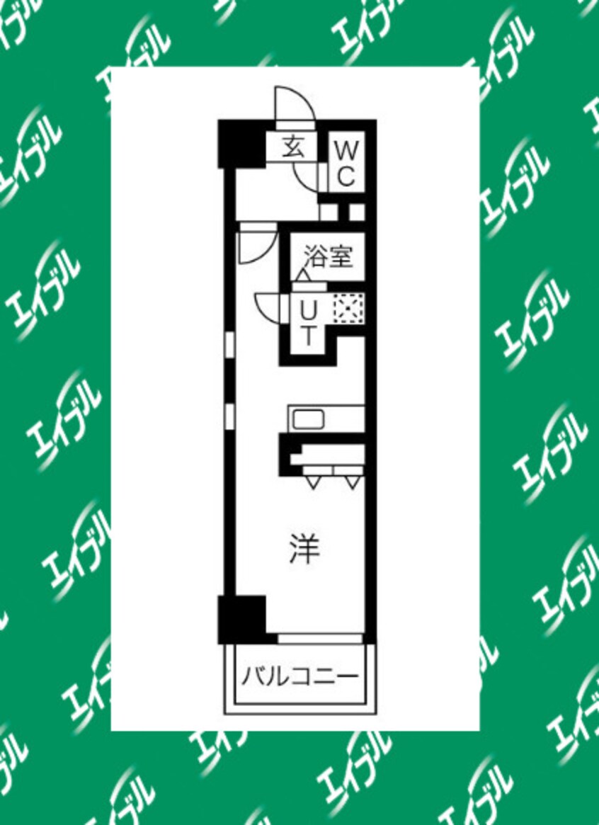 間取図 リナージュ佐古前