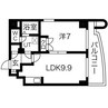 名古屋市営地下鉄東山線/新栄町駅 徒歩10分 6階 築37年 1LDKの間取り