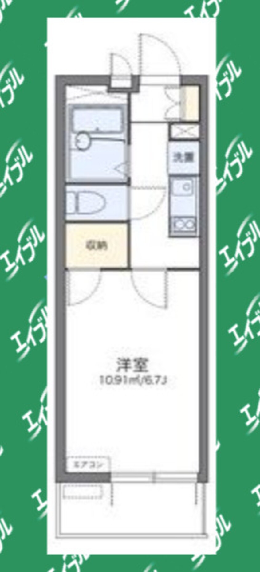 間取図 レオパレスＫＡＴＯＨⅢ