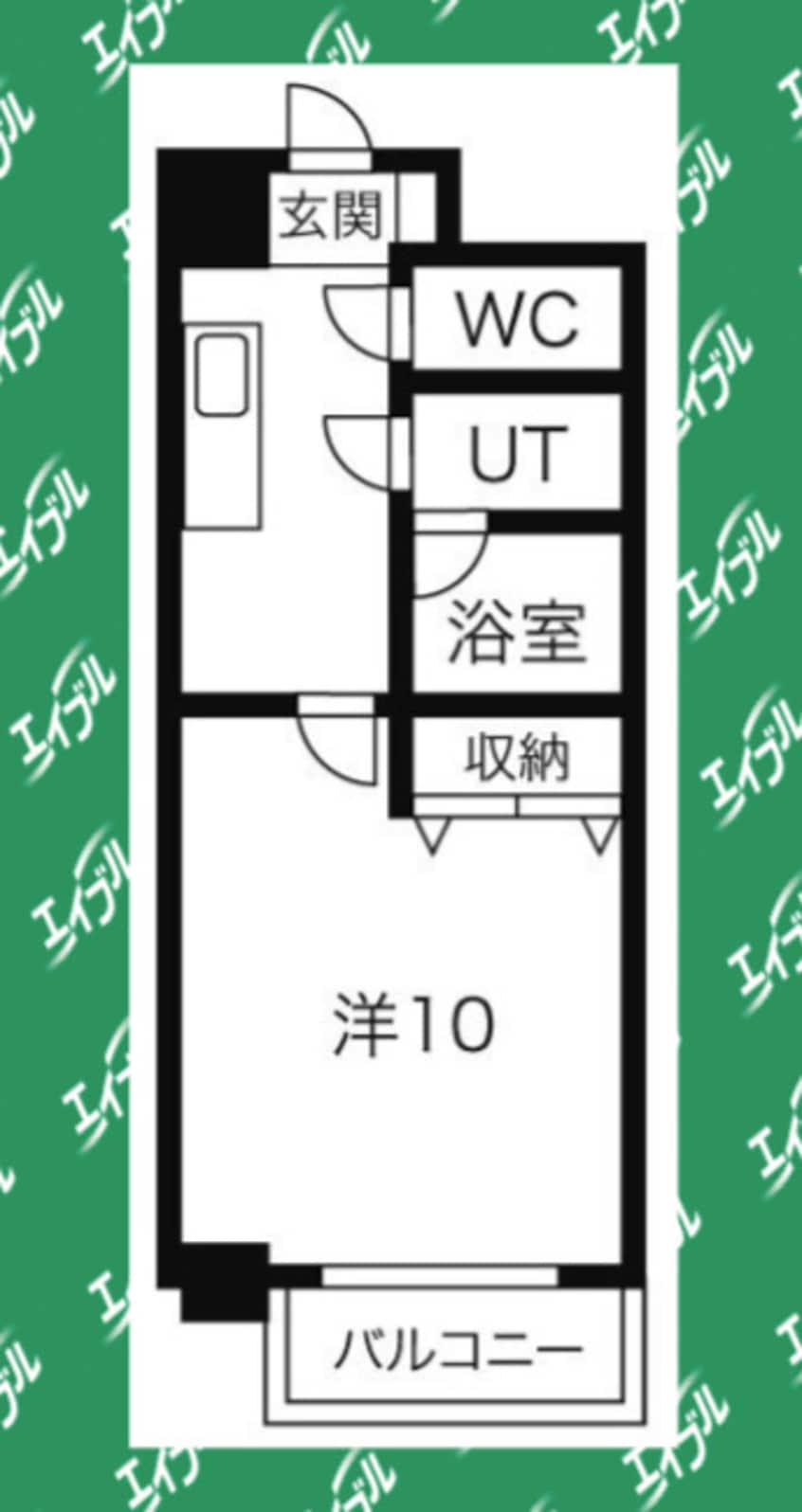 間取図 セレブランド堀田駅前