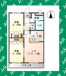 ＳＡＫＵＲＡ．Ｃ 2LDKの間取り