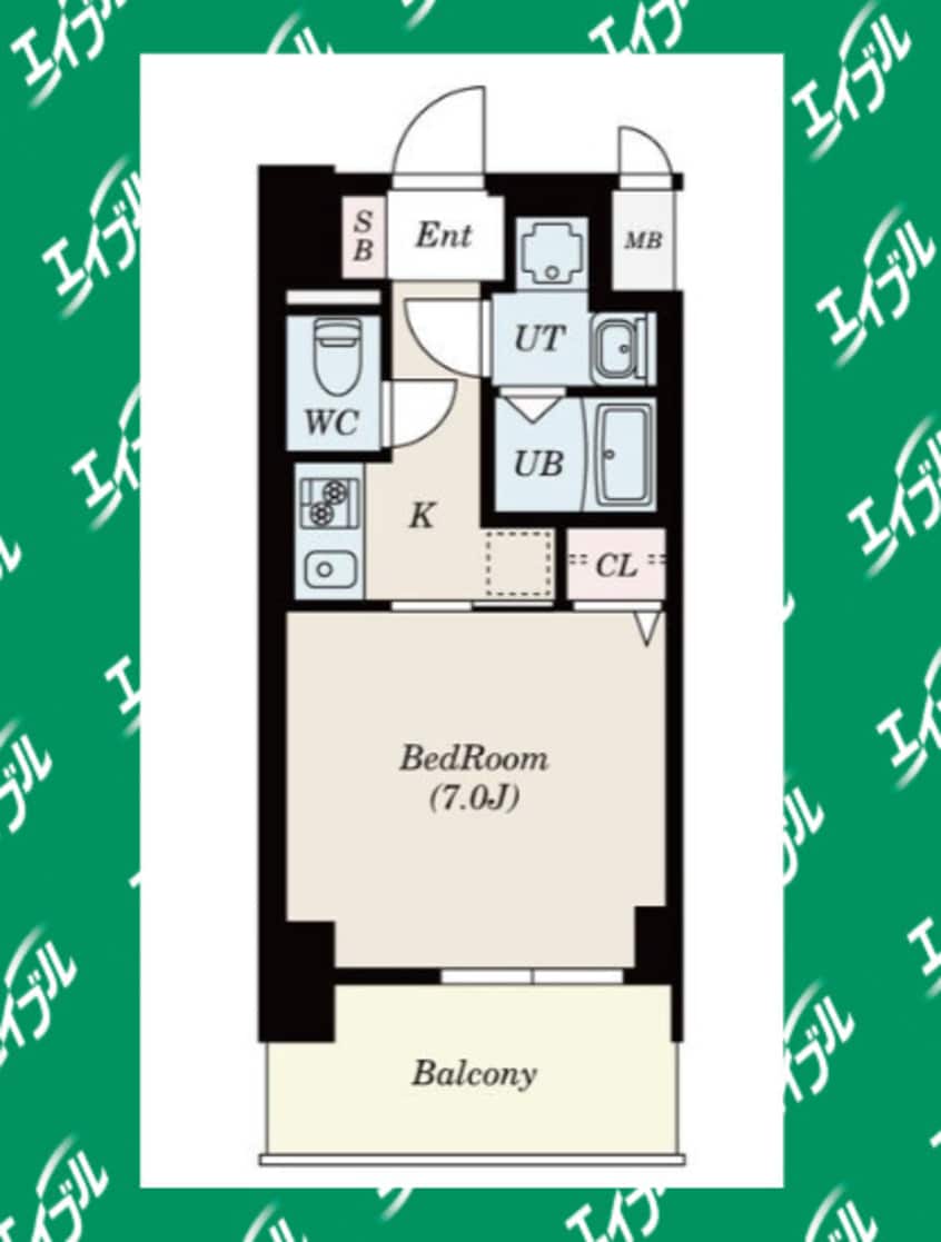 間取図 S-RESIDENCE浄心East