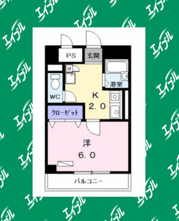 間取り図 近鉄名古屋線/烏森駅 徒歩3分 1階 築24年