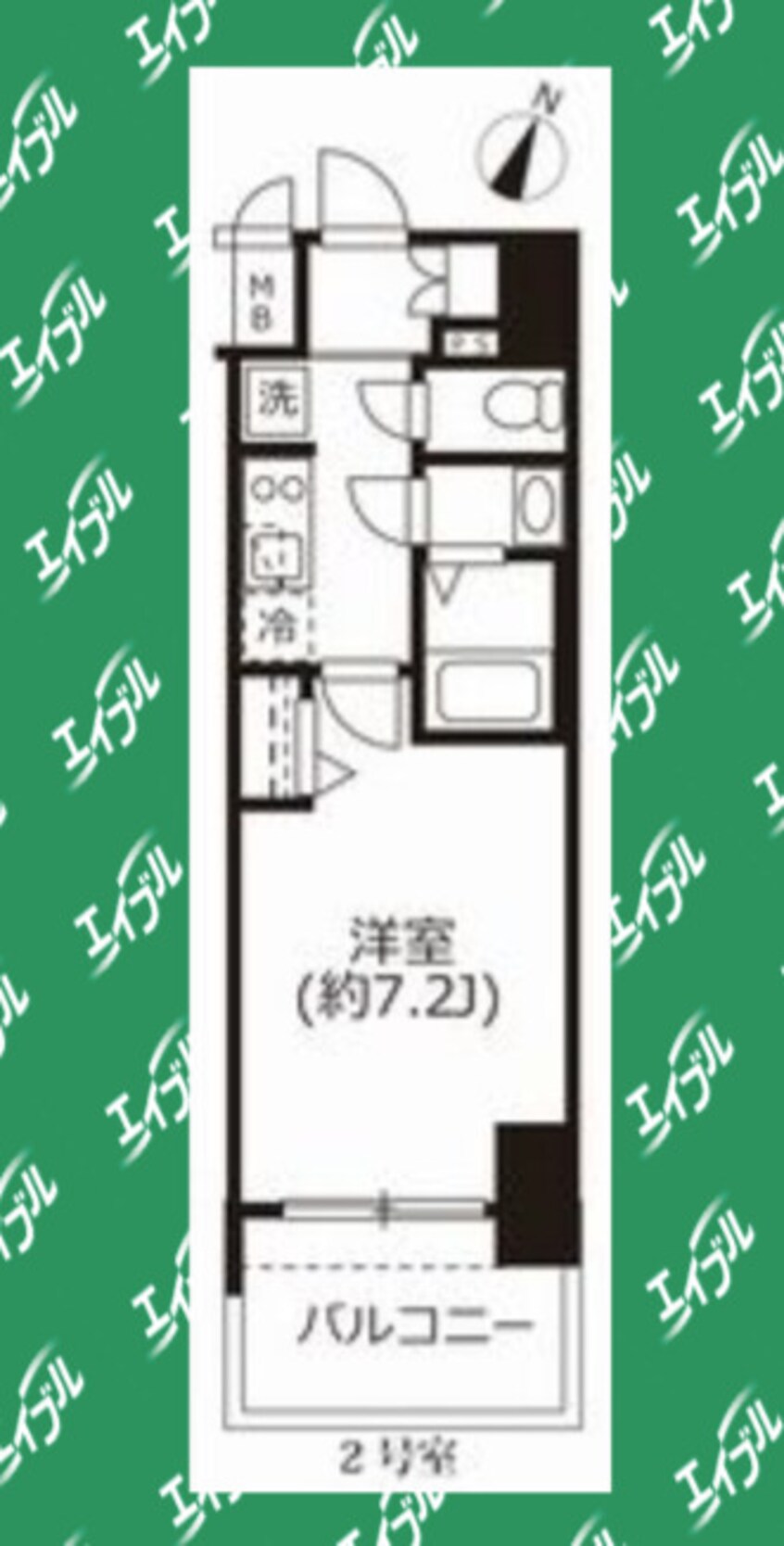 間取図 アドバンス名古屋モクシー