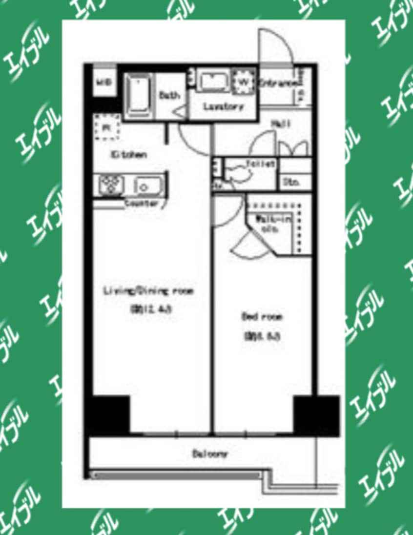 間取図 パークアクシス丸の内